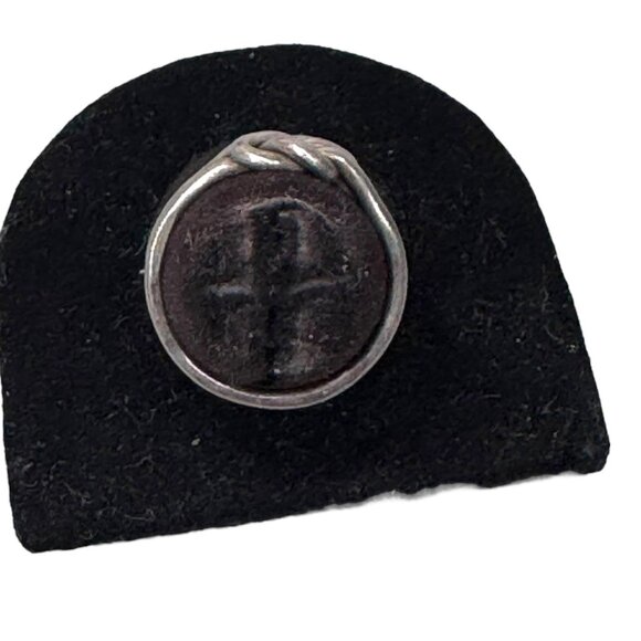 Sterling Silver Infinity Knot Ring Size 6.75 Double Friendship Love Vintage - Picture 4 of 10